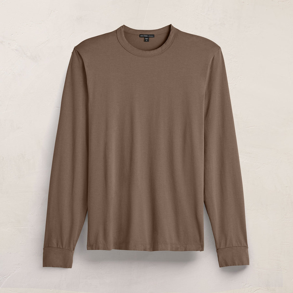 Heavy Luxe Jersey Long Sleeve in Caribou | James Perse Los Angeles