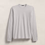 Heavy Luxe Jersey Long Sleeve in Light Mist | James Perse Los Angeles
