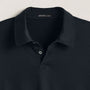 Heavy Luxe Jersey Long Sleeve Polo in French Navy | James Perse Los Angeles