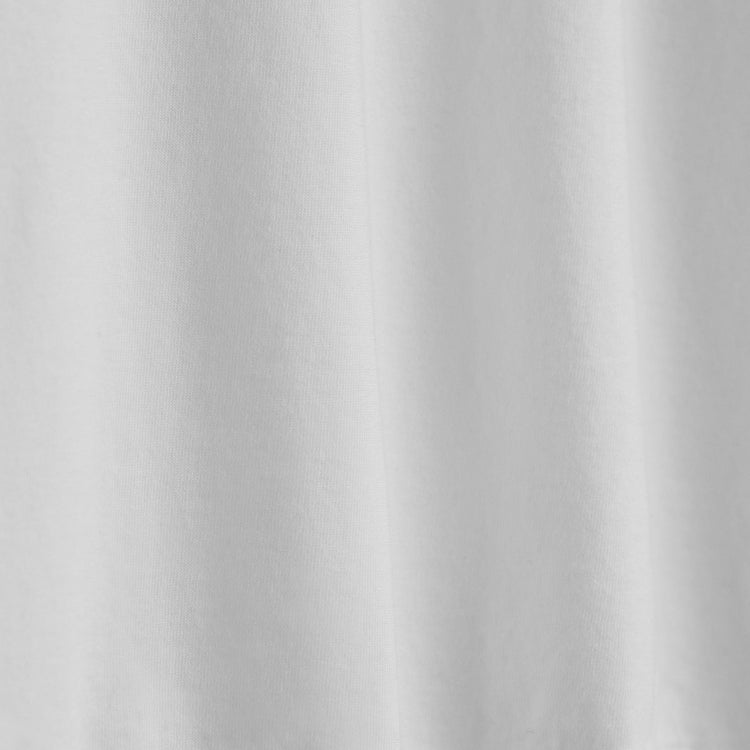 Heavy Luxe Jersey Long Sleeve Polo in White | James Perse Los Angeles