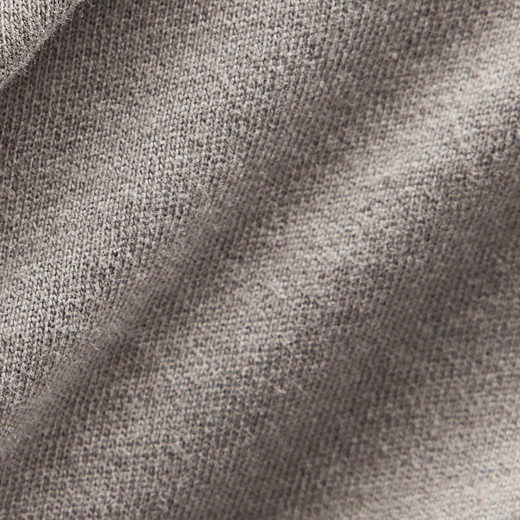 Heavy Luxe Jersey Henley in Silver Grey | James Perse Los Angeles