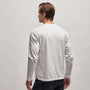 Heavy Luxe Jersey Henley in White | James Perse Los Angeles