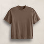 Heavy Luxe Jersey Oversized Crew in Caribou | James Perse Los Angeles