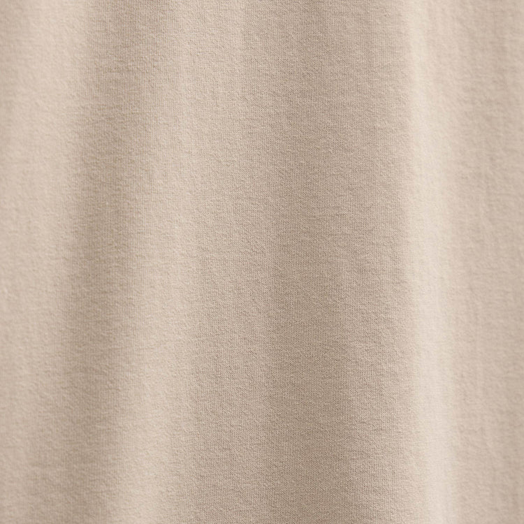 Heavy Luxe Jersey Oversized Crew in Stone | James Perse Los Angeles