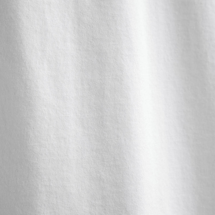 Heavy Luxe Jersey Oversized Crew in White | James Perse Los Angeles