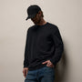 Heavy Luxe Jersey Oversized Long Sleeve in Black | James Perse Los Angeles