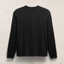 Heavy Luxe Jersey Oversized Long Sleeve in Black | James Perse Los Angeles