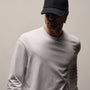 Heavy Luxe Jersey Oversized Long Sleeve in White | James Perse Los Angeles