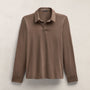Heavy Luxe Rugby Polo in Caribou | James Perse Los Angeles
