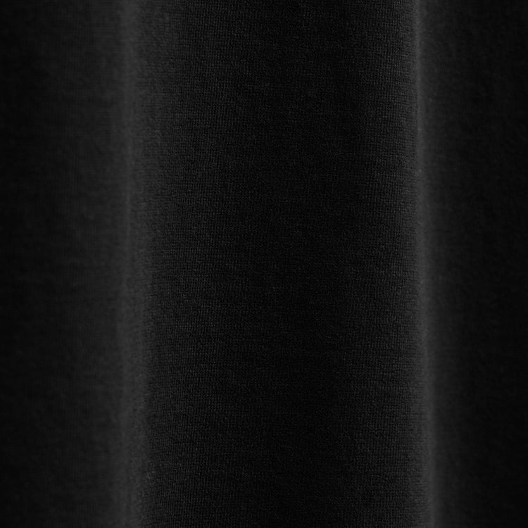 Heavy Luxe Jersey Oversized Polo in Black | James Perse Los Angeles