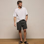 Heavy Luxe Jersey Oversized Polo in White | James Perse Los Angeles