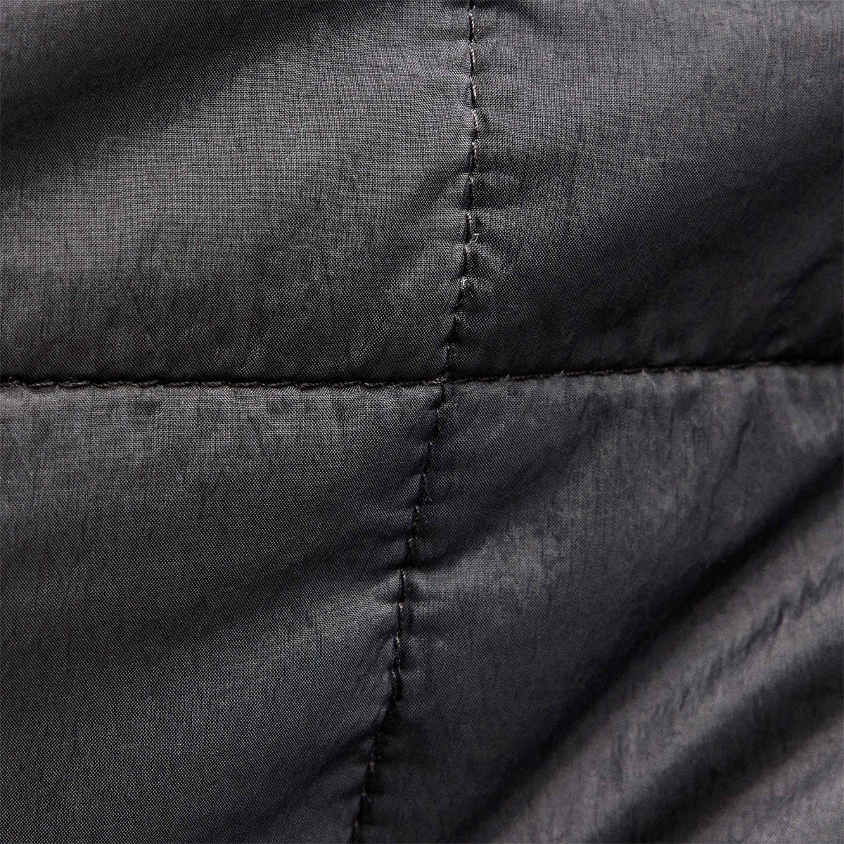 Quilted Shirt Jacket in Black | James Perse Los Angeles