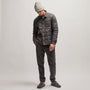 Quilted Shirt Jacket in Carbon | James Perse Los Angeles
