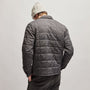 Quilted Shirt Jacket in Carbon | James Perse Los Angeles