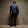Light Poly Tone Unline Bomber in Imperial/Black | James Perse Los Angeles