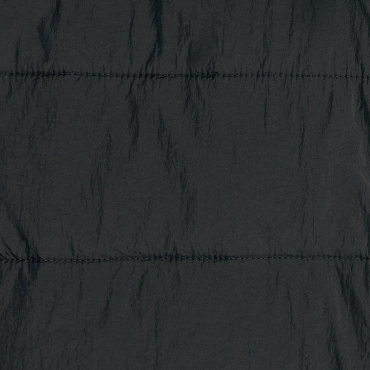 Contrast Zip Insulated Jacket  in Black/Black/Blue | James Perse Los Angeles