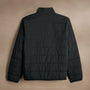 Contrast Zip Insulated Jacket  in Black/Black/Blue | James Perse Los Angeles