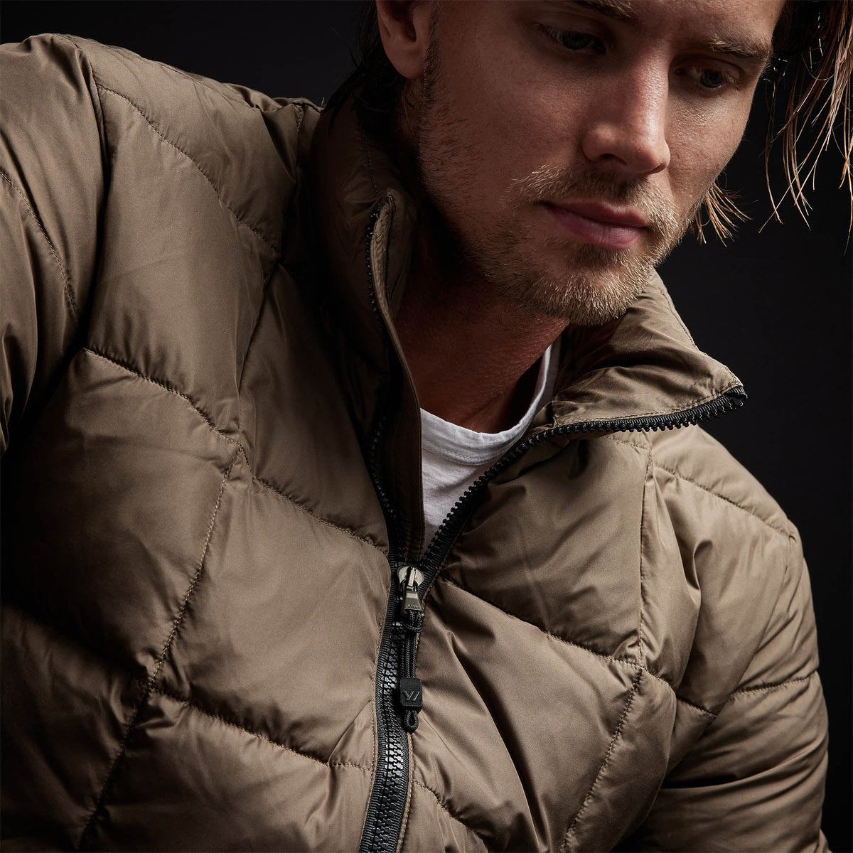 Lightweight Down Filled Jacket in Platoon | James Perse Los Angeles