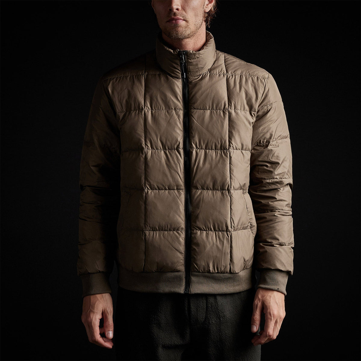 Lightweight Down Filled Jacket in Platoon | James Perse Los Angeles