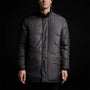 Down Filled Trench in Black | James Perse Los Angeles