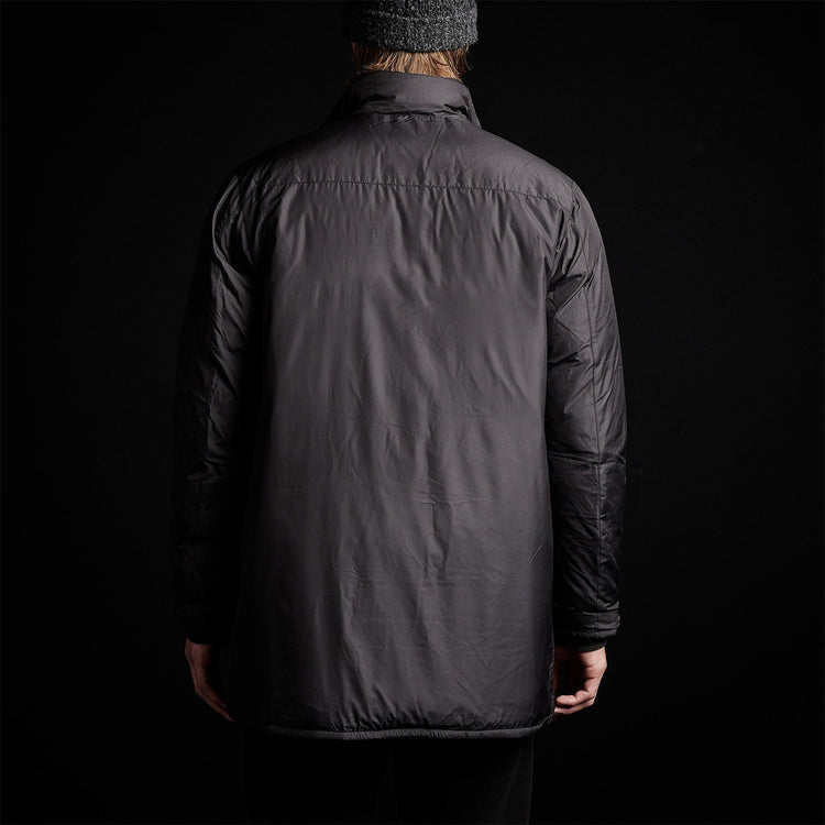 Down Filled Trench in Black | James Perse Los Angeles
