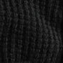 Cashmere Knit Waffle Cardigan  in True Black | James Perse Los Angeles