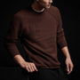 Mid Gauge Cashmere Sweatshirt in Americano | James Perse Los Angeles