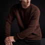 Mid Gauge Cashmere Sweatshirt in Americano | James Perse Los Angeles