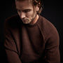Mid Gauge Cashmere Sweatshirt in Americano | James Perse Los Angeles