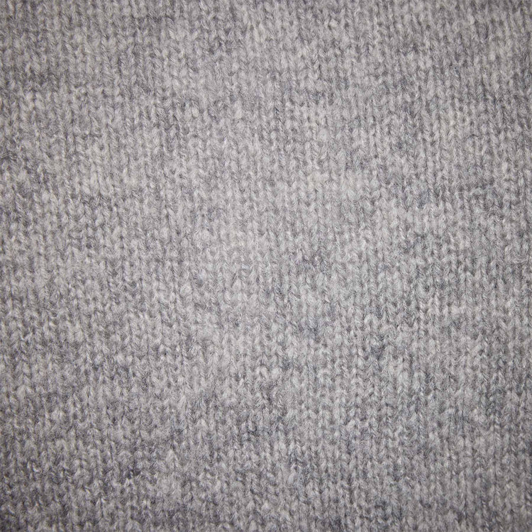 Mid Gauge Cashmere Sweatshirt in Heather Grey | James Perse Los Angeles