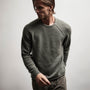 Mid Gauge Crew Sweater in Jungle | James Perse Los Angeles