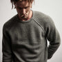 Mid Gauge Crew Sweater in Jungle | James Perse Los Angeles