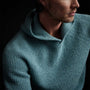Cashmere Cardigan Stitch Hoody in Tropical | James Perse Los Angeles
