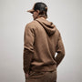 Mid Gauge Cashmere Hoodie in Chestnut | James Perse Los Angeles