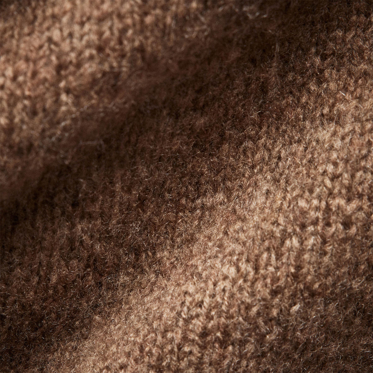 Mid Gauge Cashmere Hoodie in Chestnut | James Perse Los Angeles