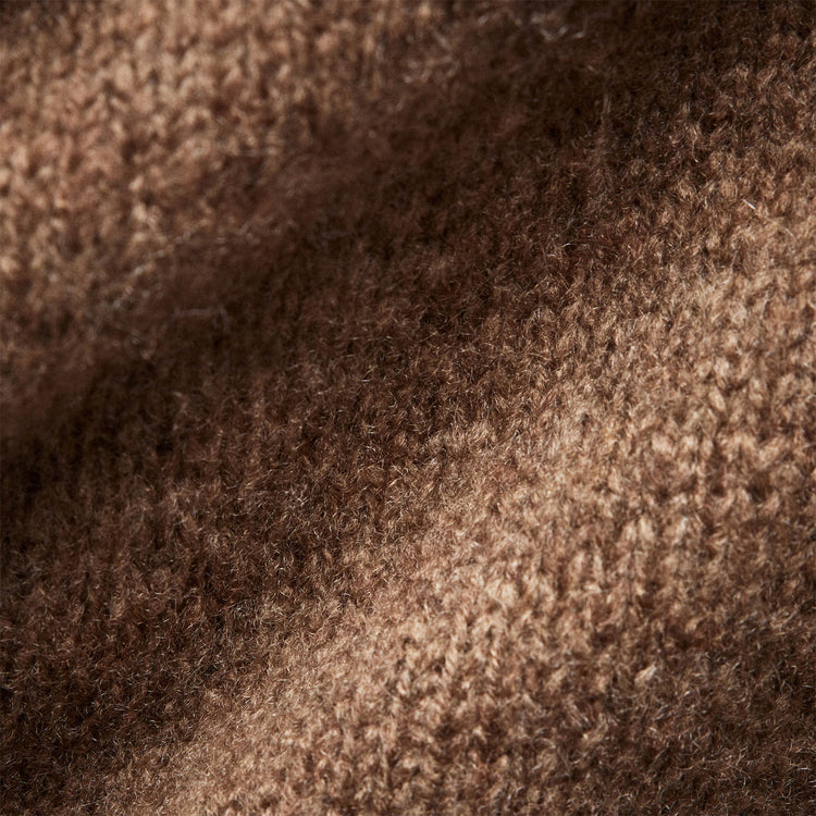 Mid Gauge Cashmere Hoodie in Chestnut | James Perse Los Angeles