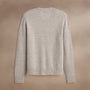 Lightweight Textured Cashmere VinNeck in Hazel | James Perse Los Angeles