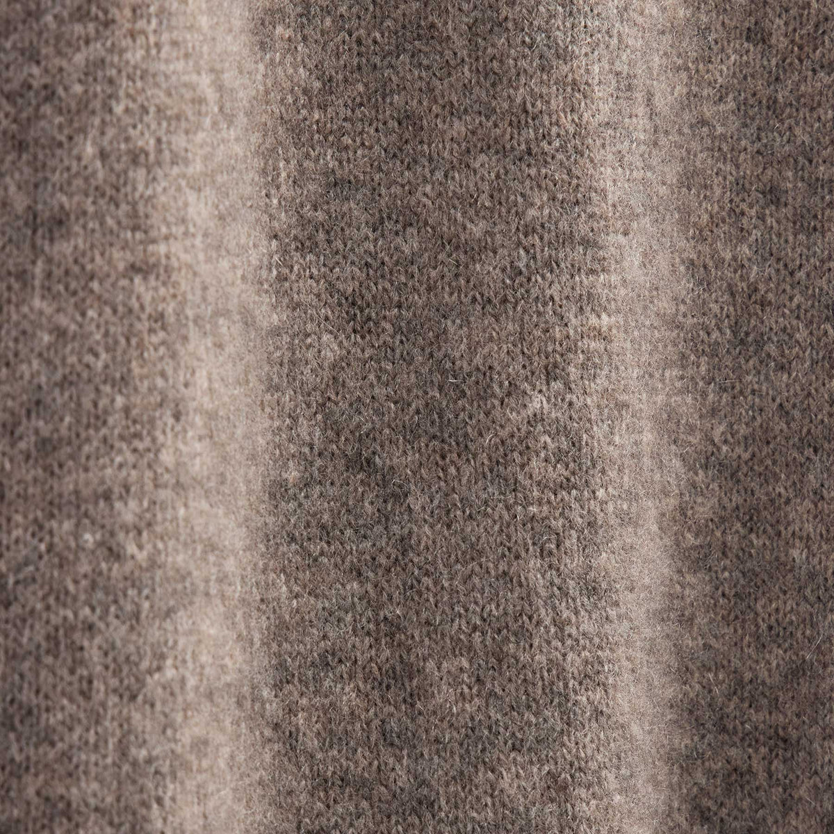Men's Lightweight Textured Cashmere Crew Gift Set - True Black/Beige Melange