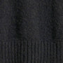Lightweight Textured Cashmere Crew  in Black | James Perse Los Angeles