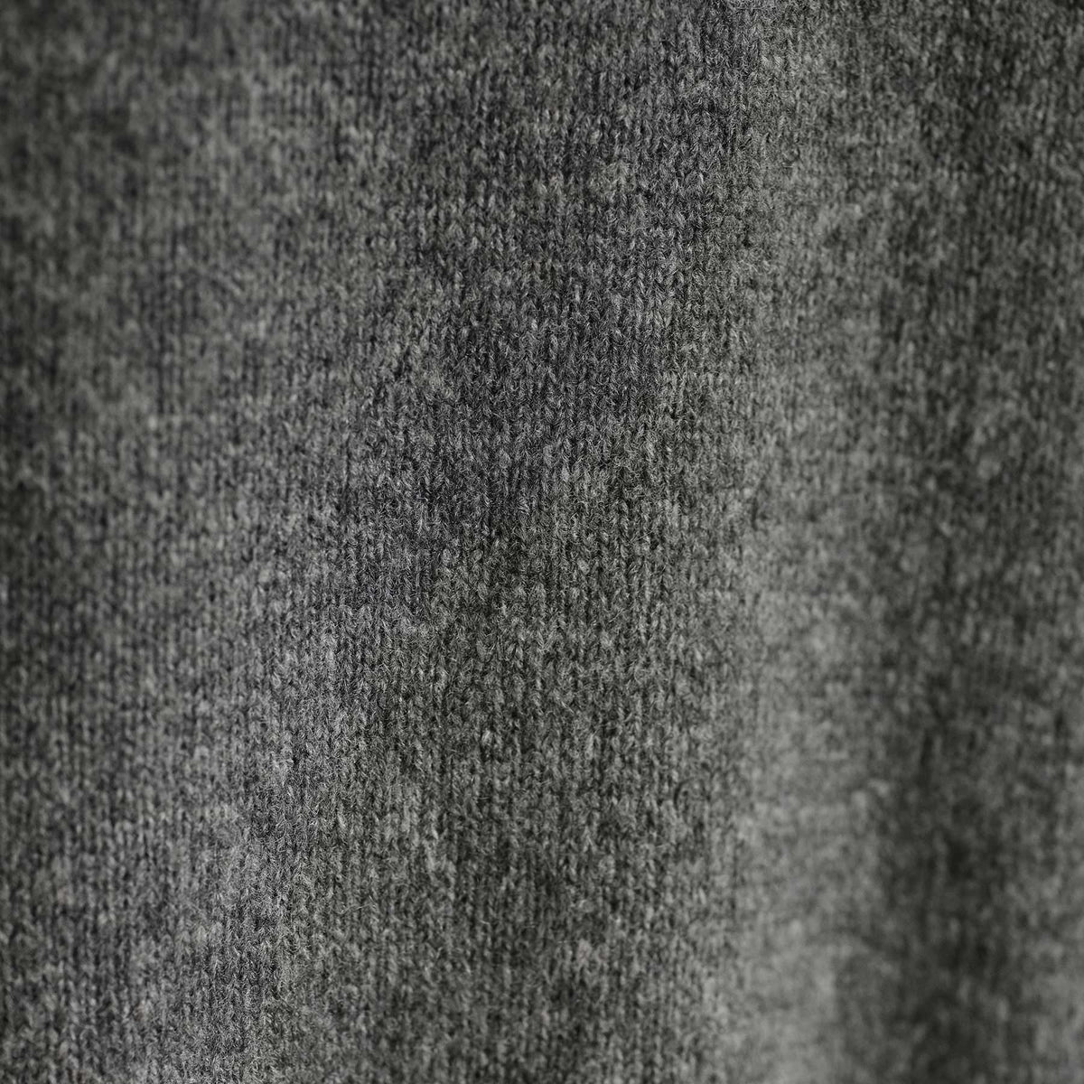 Lightweight Textured Cashmere Crew in Thunder | James Perse Los Angeles