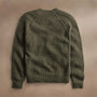 Cahmere Knit Raglan Crew  in Fir | James Perse Los Angeles