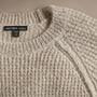 Cashmere Knit Raglan Crew in Hazel | James Perse Los Angeles