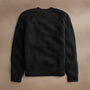 Cahmere Knit Raglan Crew  in True Black | James Perse Los Angeles