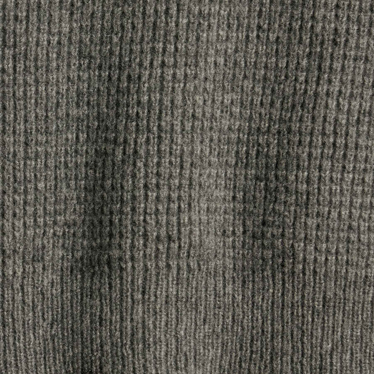 Lightweight Textured Cashmere Waffle Half Zip  in Thunder | James Perse Los Angeles