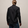 Cotton Cashmere Twill Shirt in Black | James Perse Los Angeles