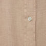 Cotton Cashmere Twill Shirt in Soft Beige | James Perse Los Angeles