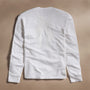 Palm Tree Sweat Top in White/White | James Perse Los Angeles