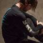 Long Sleeve Ski Patrol Graphic in Black | James Perse Los Angeles