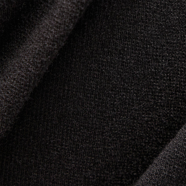 French Terry Pocket Crew in Black | James Perse Los Angeles