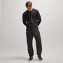 French Terry Pocket Crew in Black | James Perse Los Angeles
